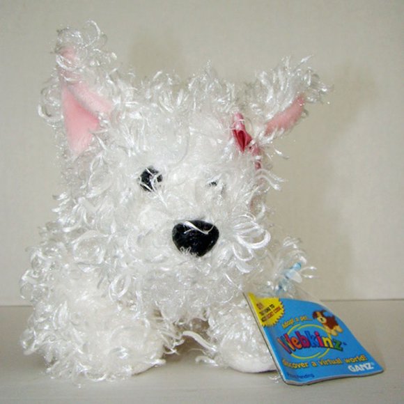 Webkinz WHITE TERRIOR H Plush Animal HM106 ~ Retired Ganz [NEW SEALED CO… - Picture 8 of 8